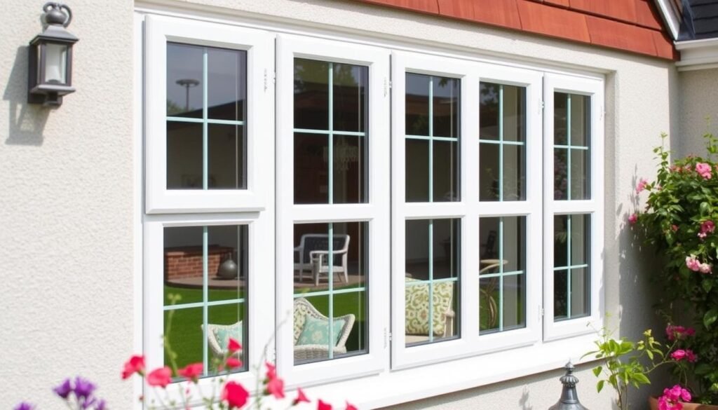 Low-maintenance UPVC windows durability