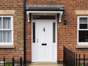 uPVC Front Doors Abingdon white entrance